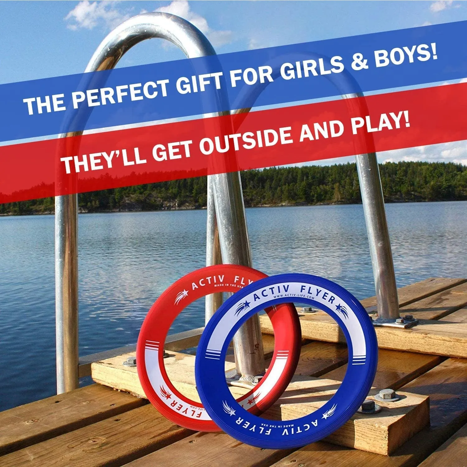 Keep your kids entertained and away from screens with these clever flying rings.