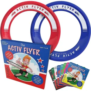 Keep your kids entertained and away from screens with these clever flying rings.