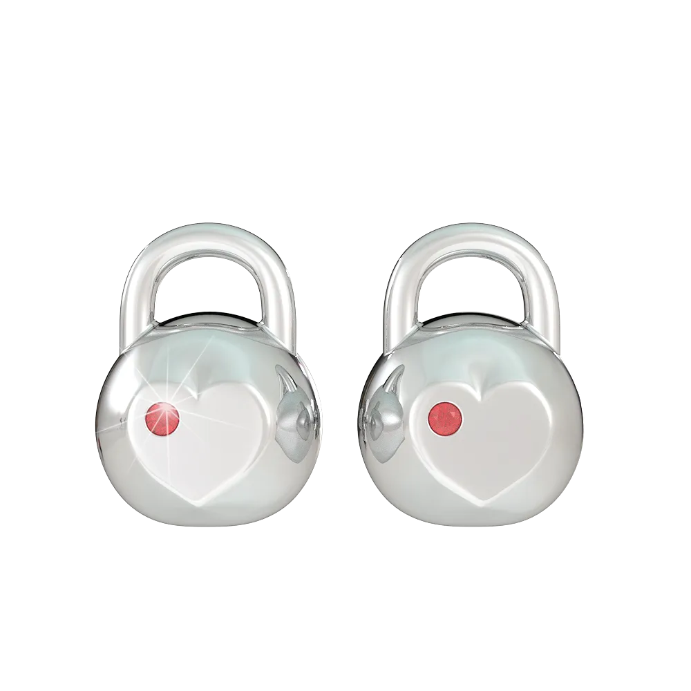 Kettlebell Birthstone Earrings