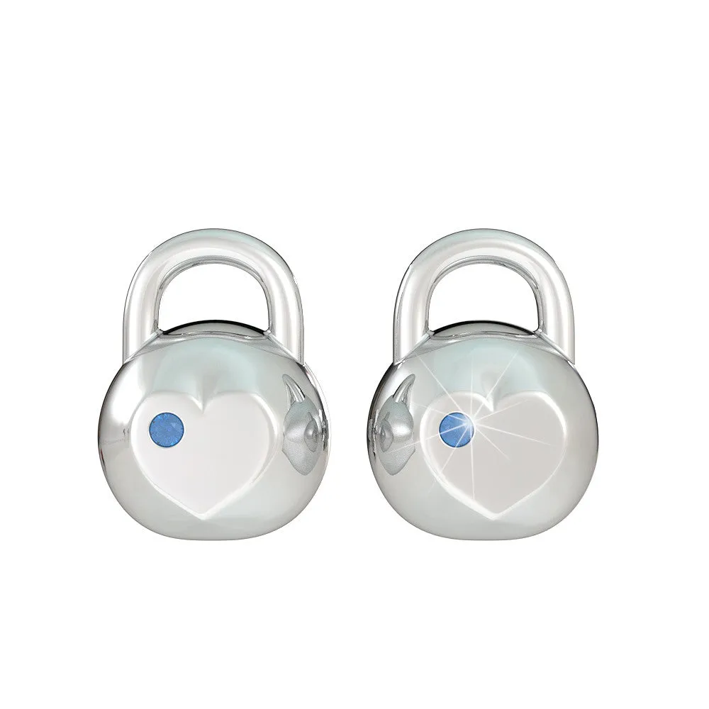 Kettlebell Birthstone Earrings