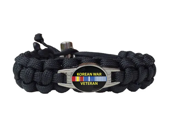 Korean War Veteran Paracord Bracelet