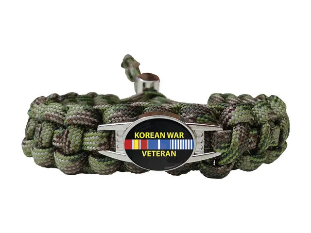 Korean War Veteran Paracord Bracelet