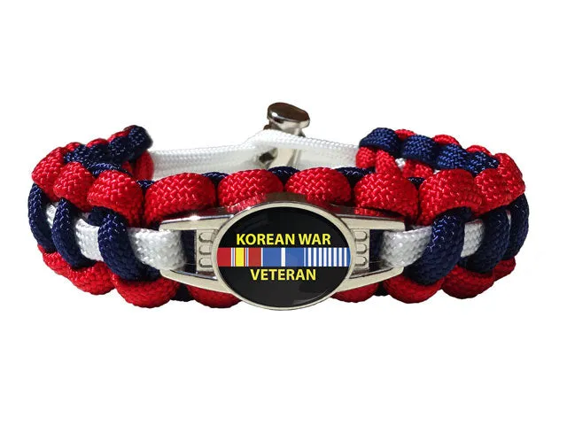 Korean War Veteran Paracord Bracelet