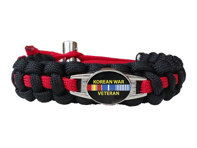 Korean War Veteran Paracord Bracelet