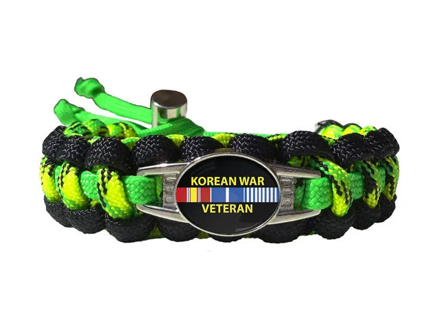 Korean War Veteran Paracord Bracelet