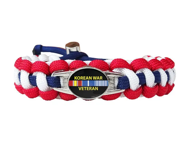 Korean War Veteran Paracord Bracelet