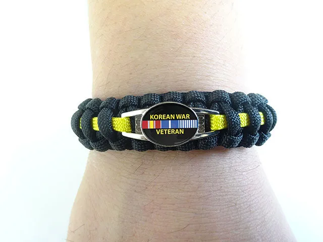 Korean War Veteran Paracord Bracelet