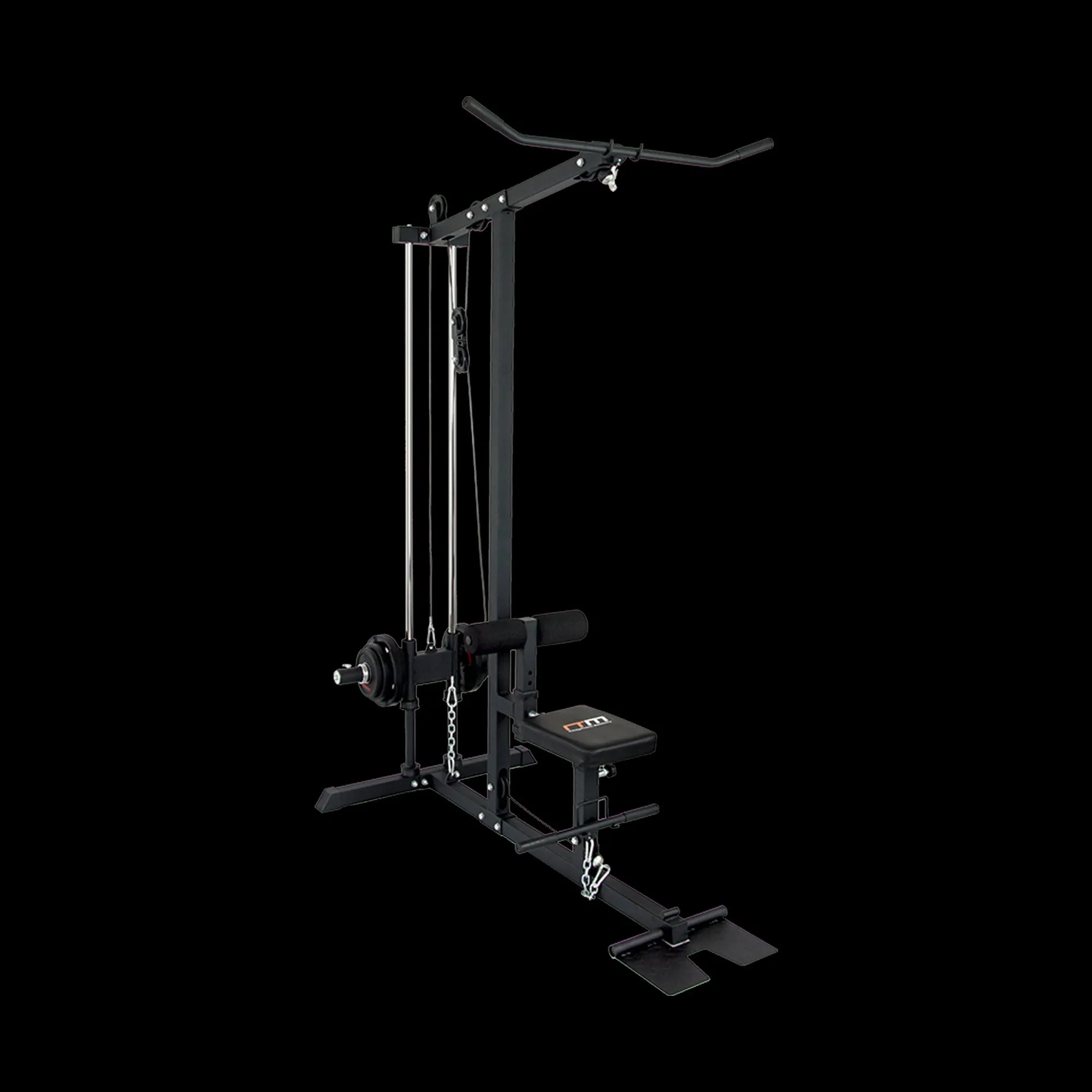 Lat Pull Down Low Row Fitness Machine