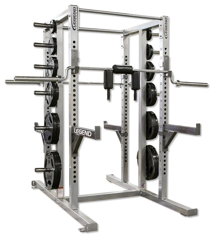 LEGEND FITNESS DOUBLE-SIDED HALF RACK - 3155