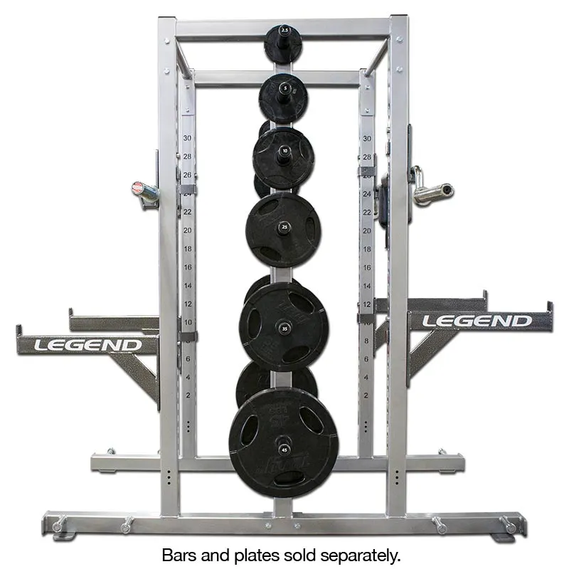 LEGEND FITNESS DOUBLE-SIDED HALF RACK - 3155