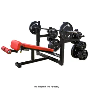 LEGEND FITNESS OLYMPIC DECLINE BENCH W/STORAGE - 3157