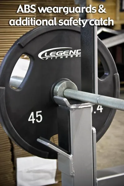LEGEND FITNESS OLYMPIC DECLINE BENCH W/STORAGE - 3157
