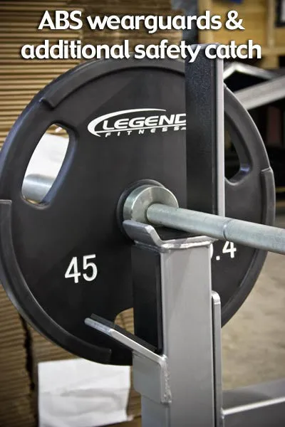 LEGEND FITNESS OLYMPIC INCLINE BENCH W/STORAGE - 3154