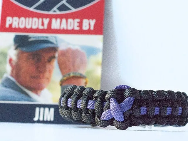 Leiomyosarcoma Awareness Paracord Bracelet