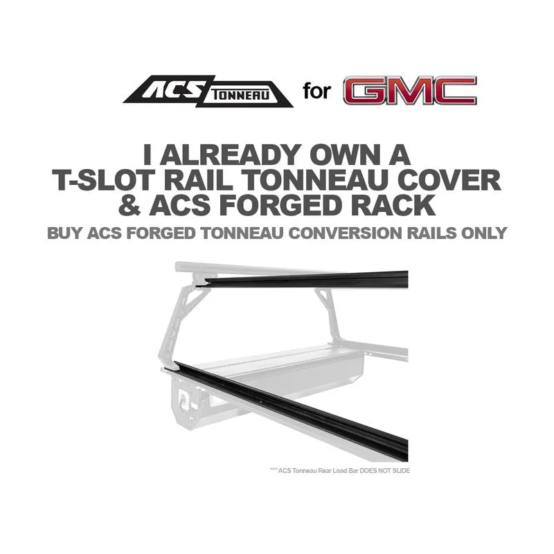 Leitner ACS Forged Tonneau Bed Rack Rails For GMC