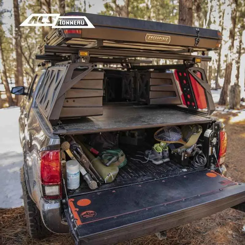 Leitner ACS Forged Tonneau Bed Rack Rails For GMC