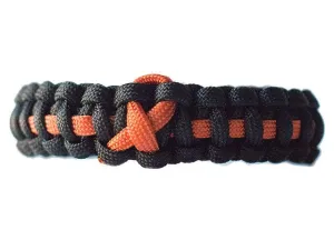Leukemia Awareness Paracord Bracelet