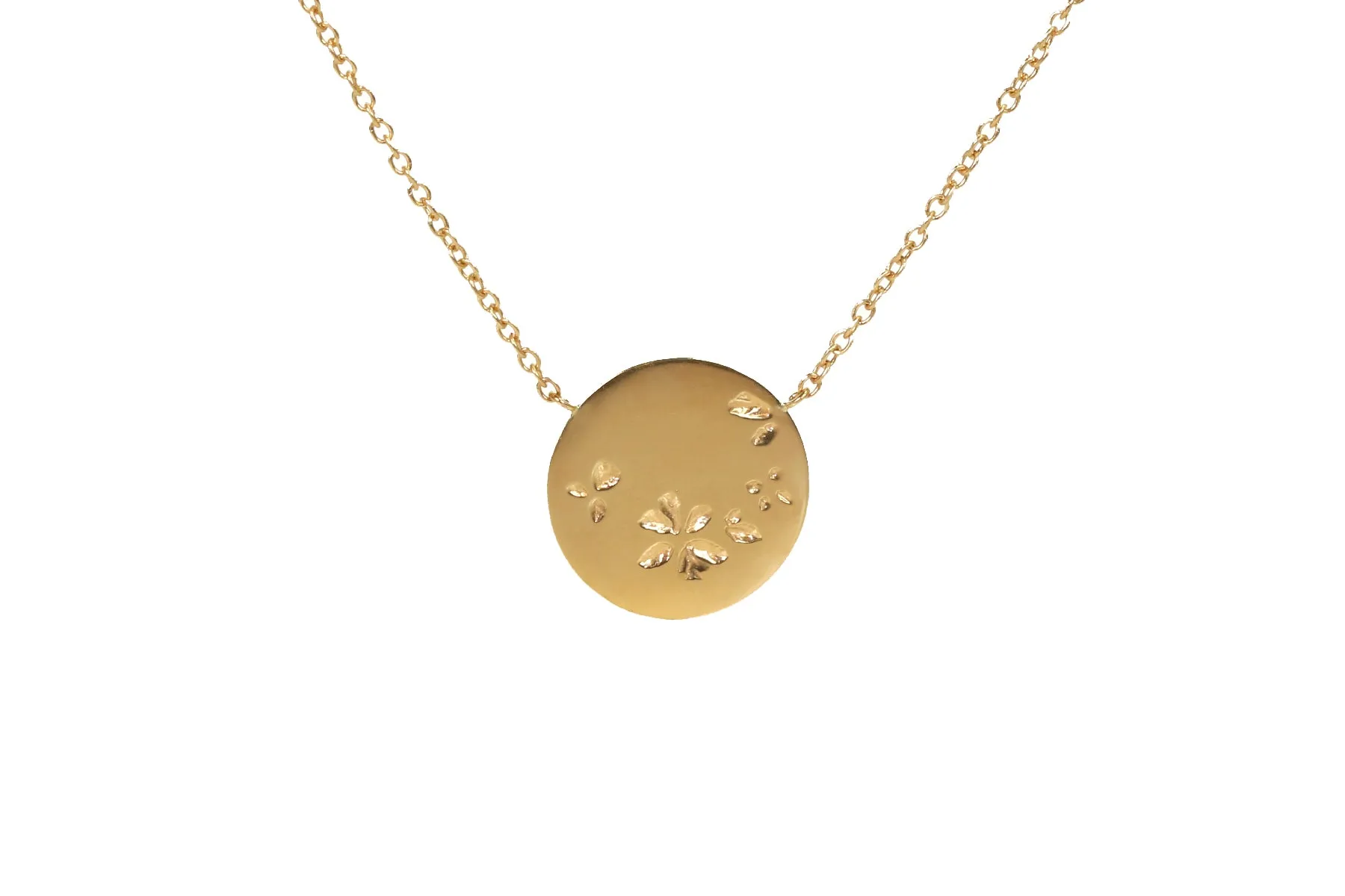 LG PETAL DOT NECKLACE