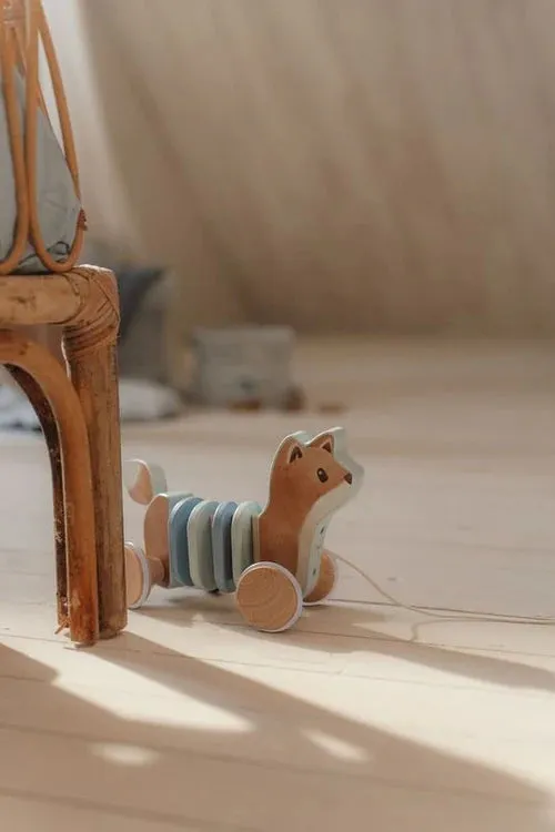 Little Dutch Pull-along Wiggle Fox - Forest Friends