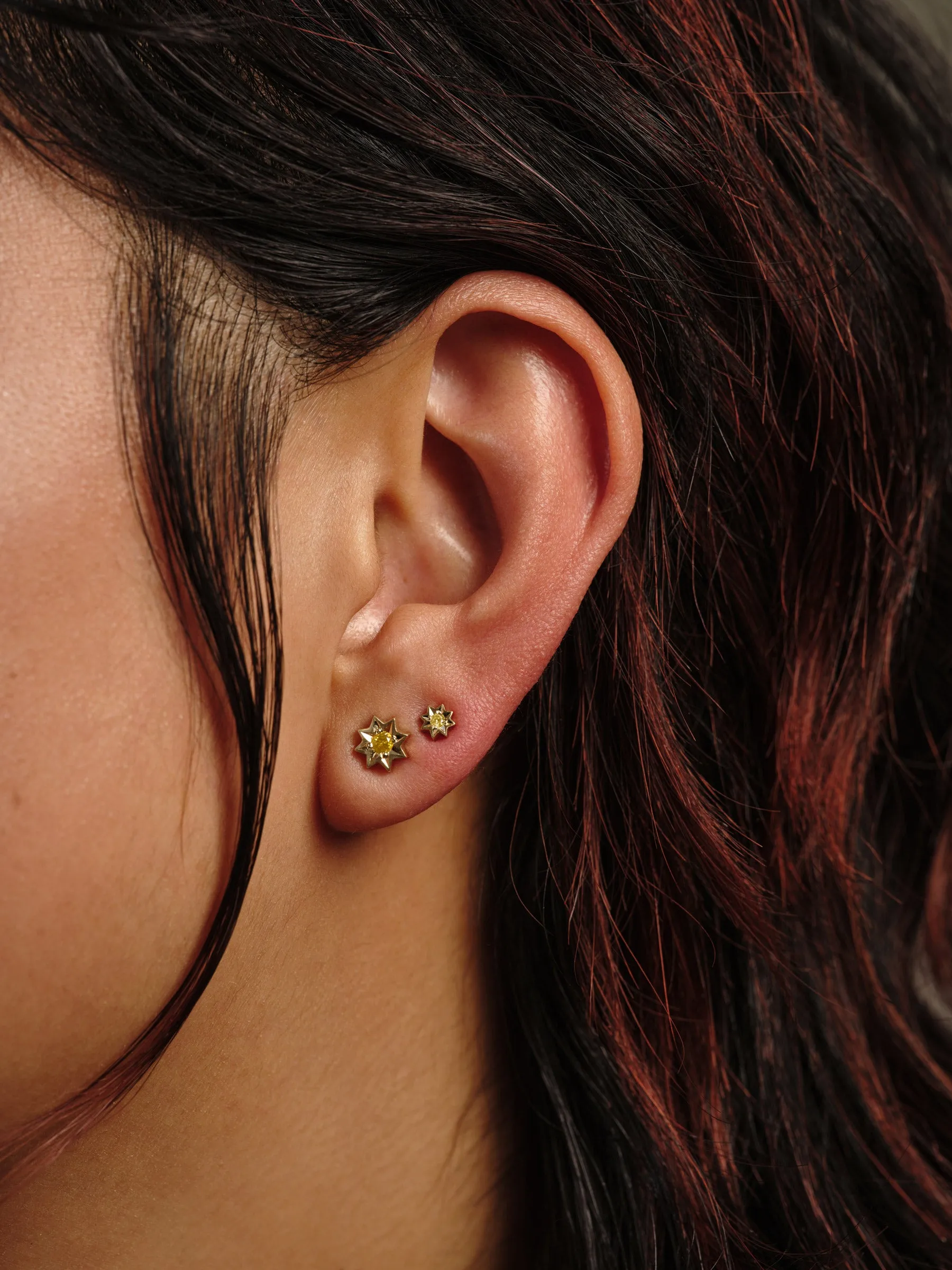 Little Ray of Sunshine Studs