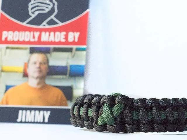 Liver Cancer Awareness Paracord Bracelet