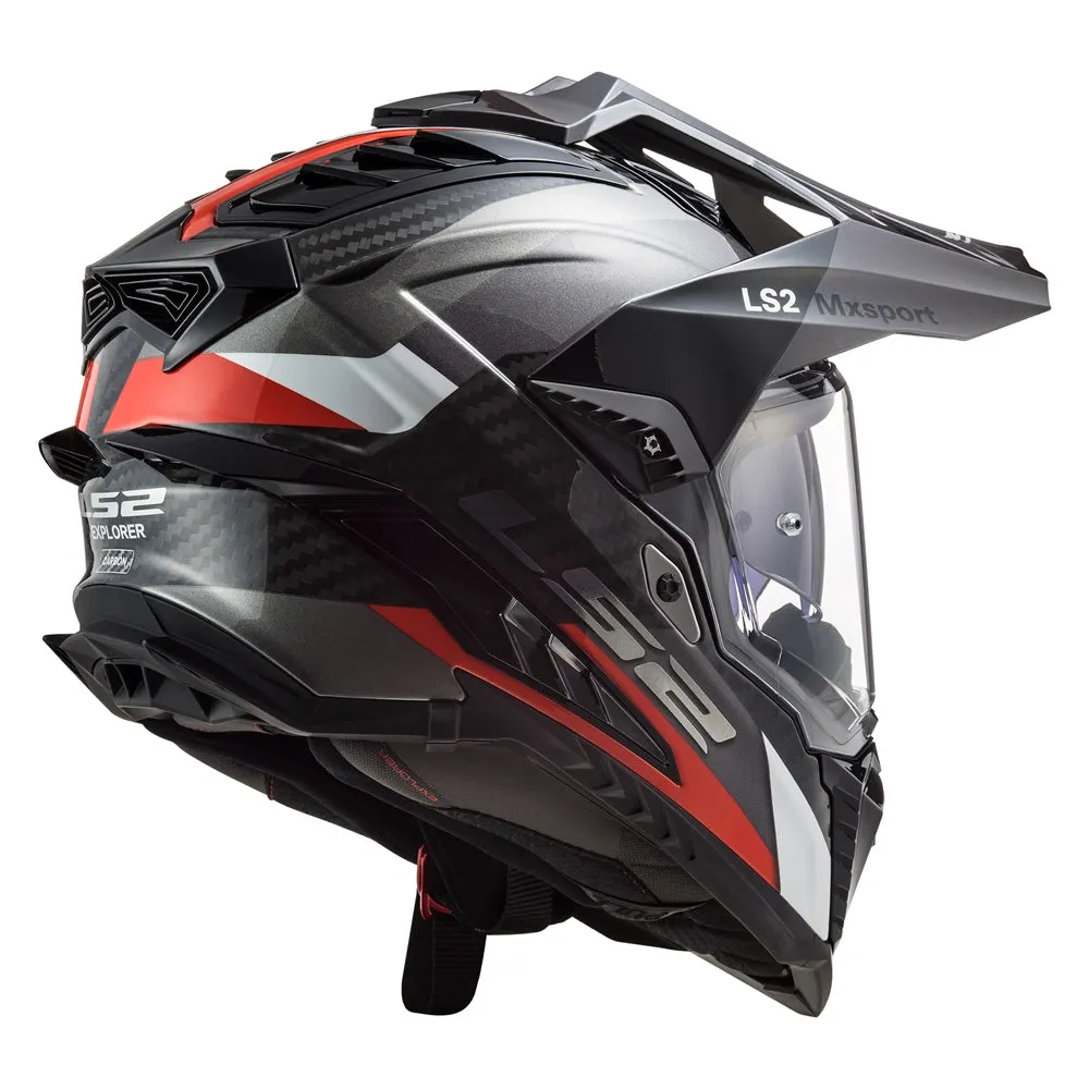 LS2 Explorer Carbon Off-Road Helmet