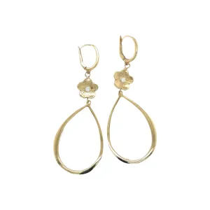 LSJ Petunia Diamond Hoops