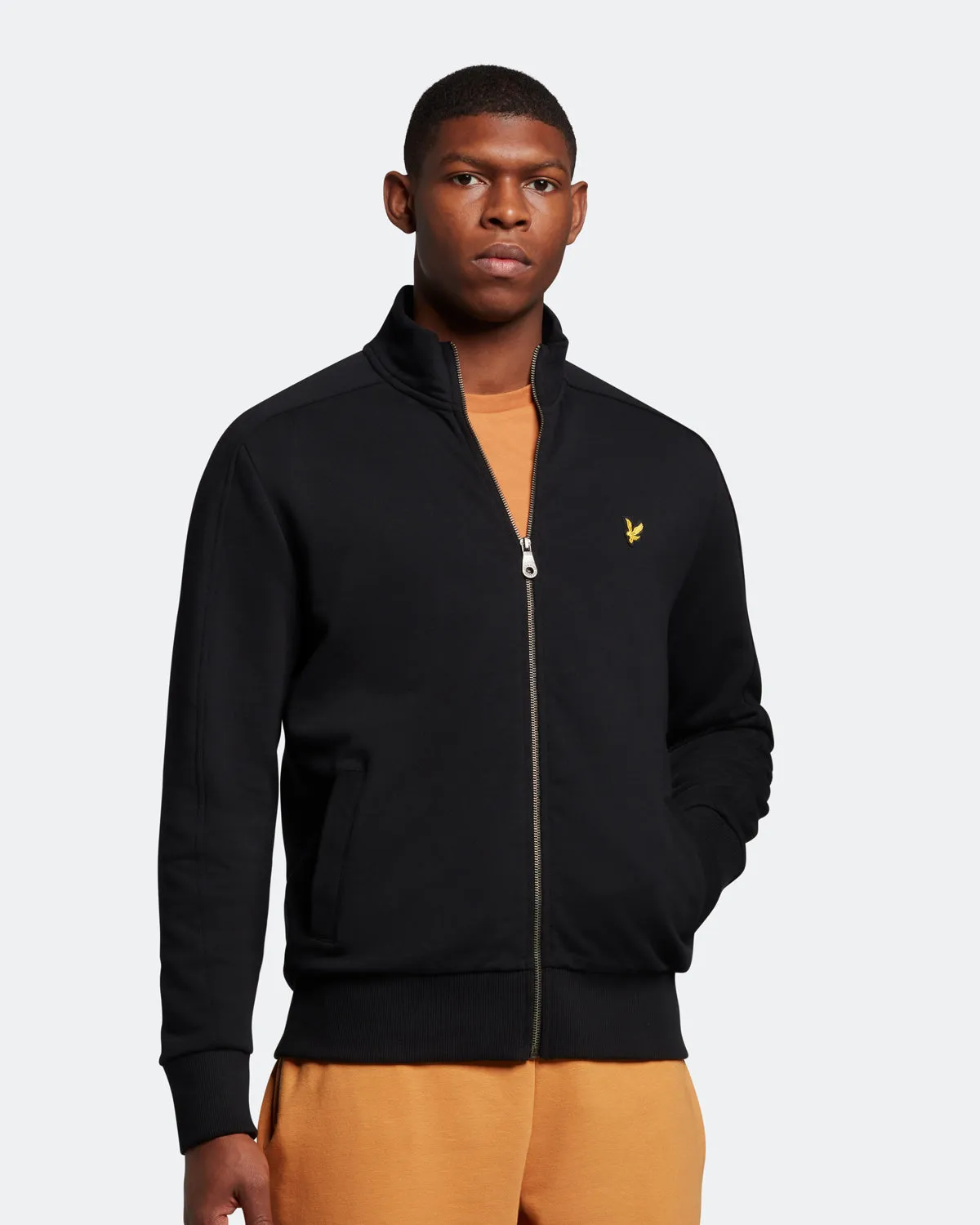 Lyle And Scott Ml1690V Track Top Jet Black
