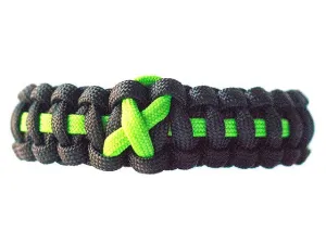 Lymphoma Awareness Paracord Bracelet