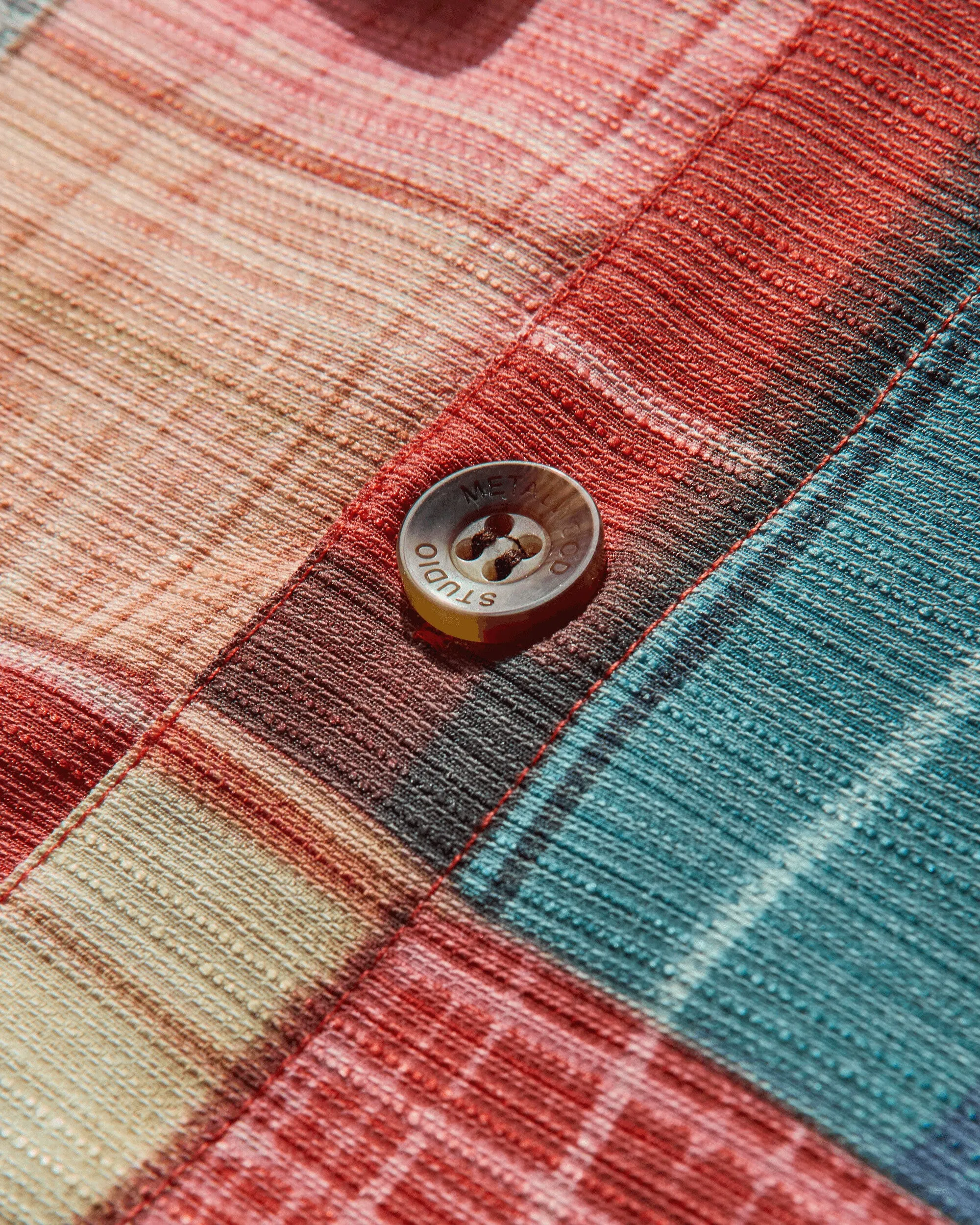 Madras Patch Explorer Shirt Multicolor