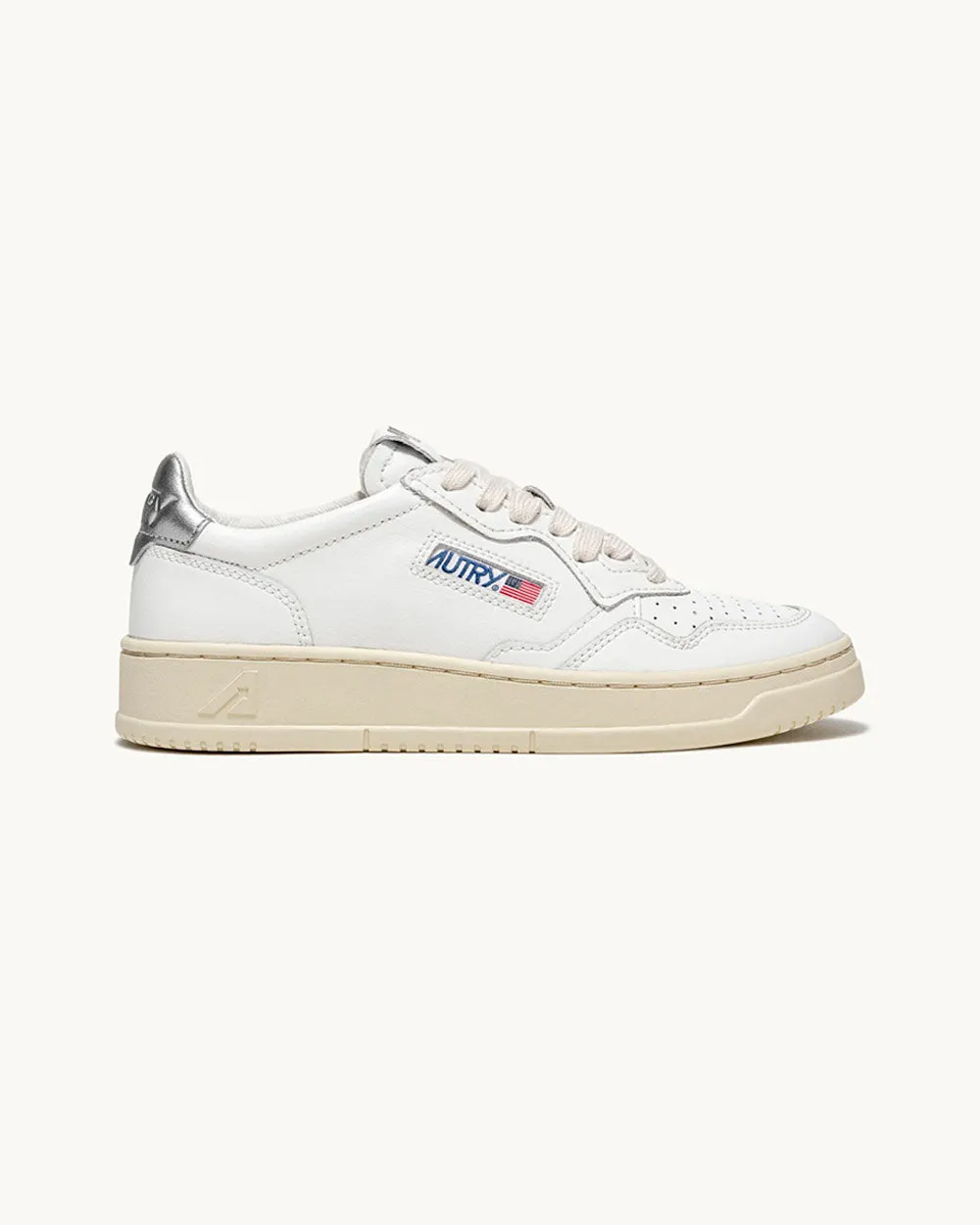 Medalist Low Wom - Leat/Leat White/Silver