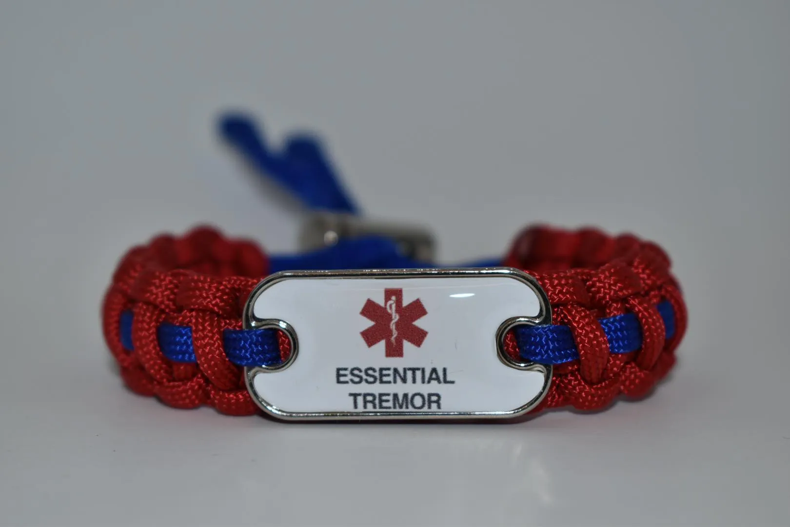 Medical ID Essential Tremor Paracord Bracelet