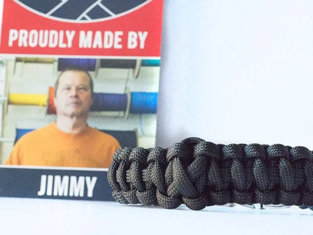 Melanoma Awareness Paracord Bracelet