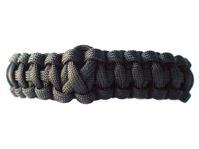 Melanoma Awareness Paracord Bracelet