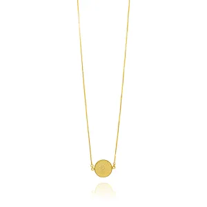 MELI GOLD DREAM CATCHER ADJUSTABLE NECKLACE FILIGREE