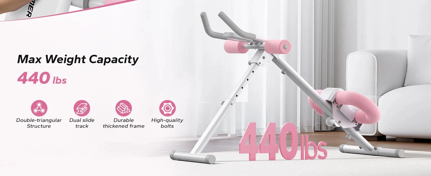 MERACH Adjustable Ab Machine