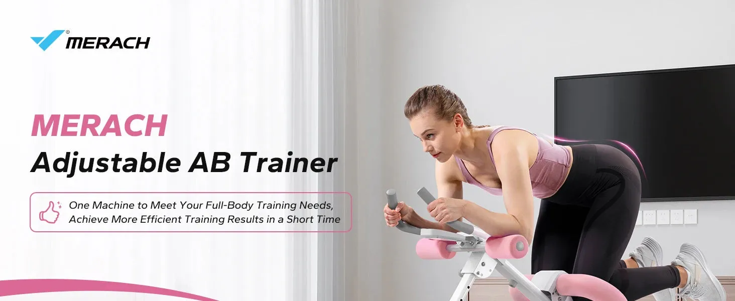 MERACH Adjustable Ab Machine