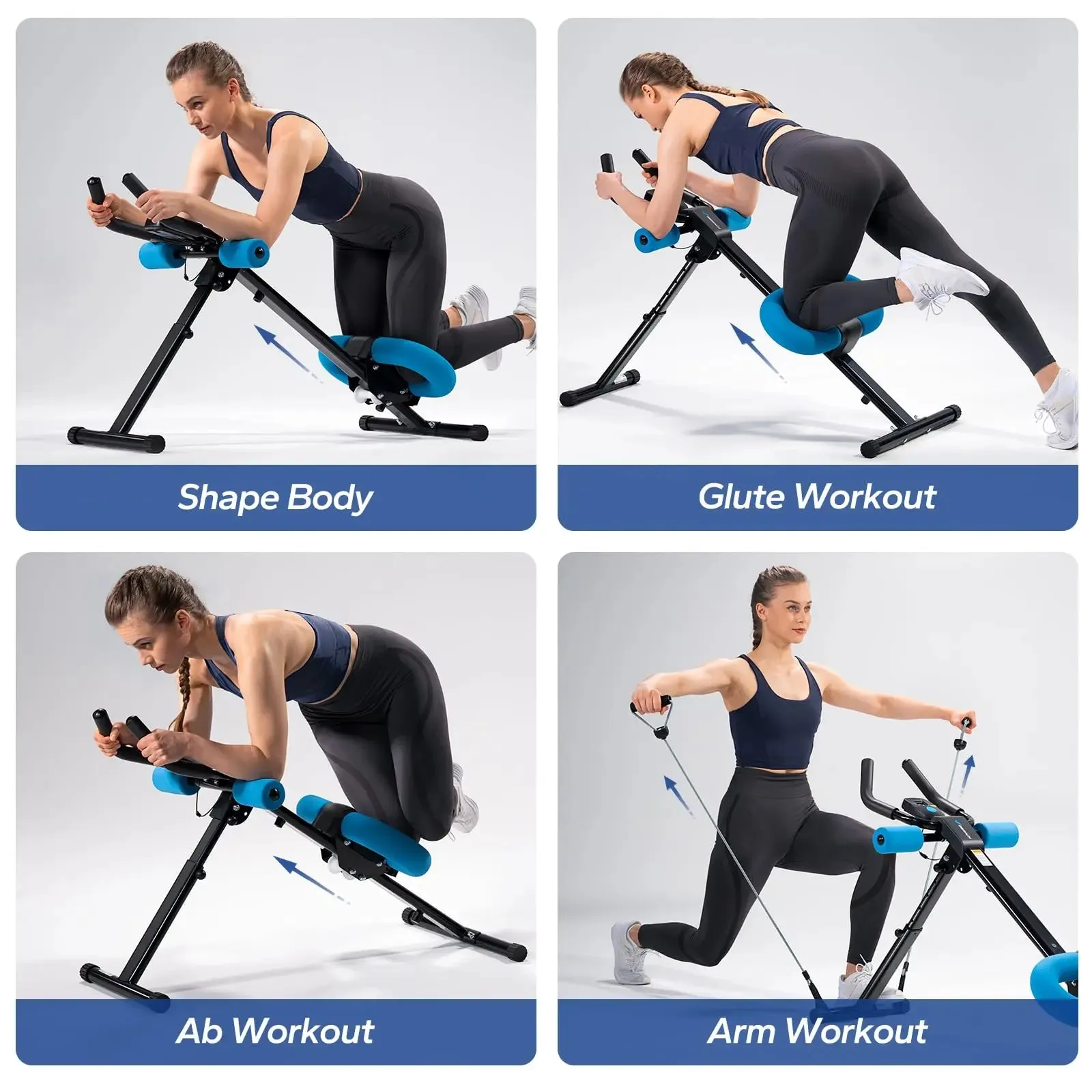 MERACH Adjustable Ab Machine