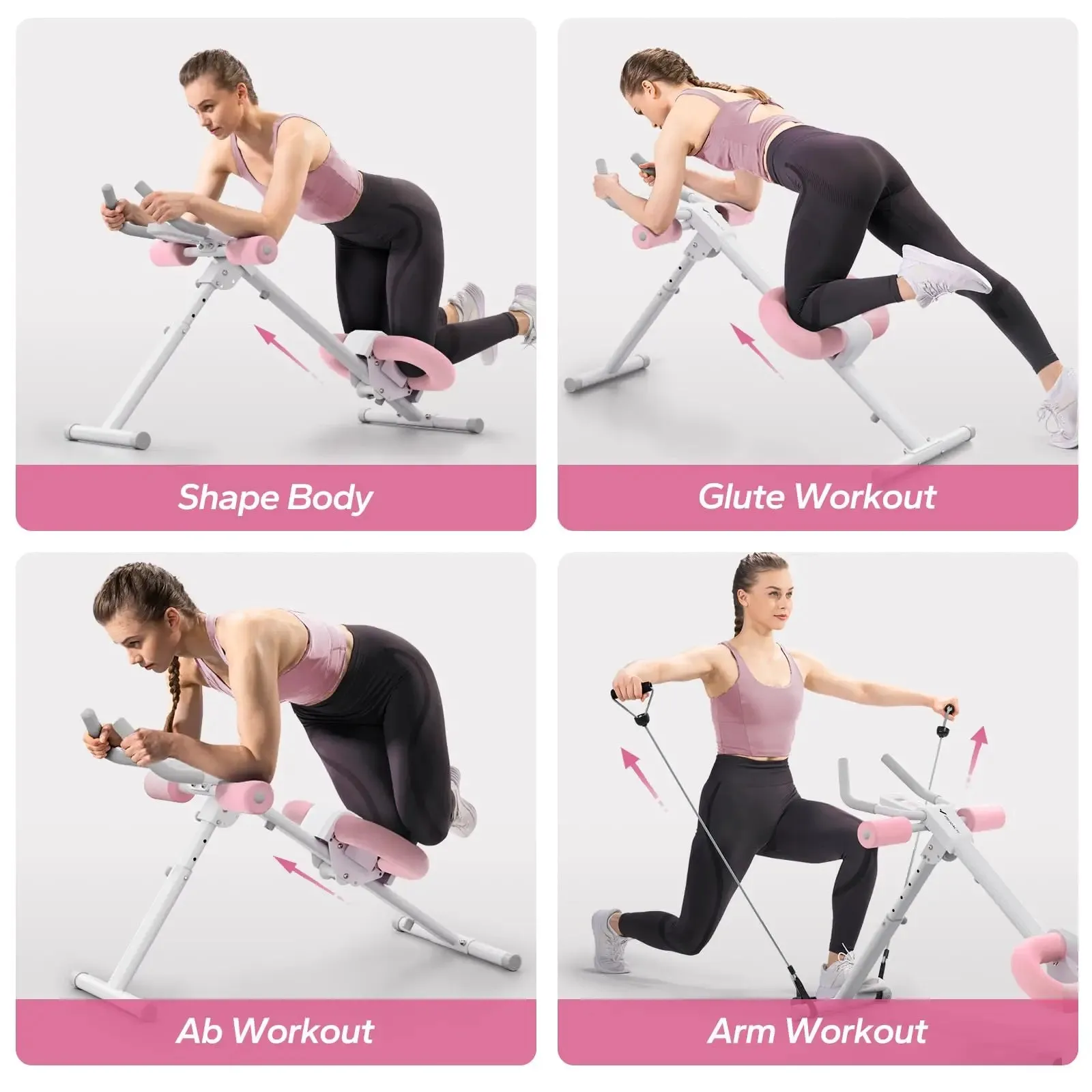 MERACH Adjustable Ab Machine