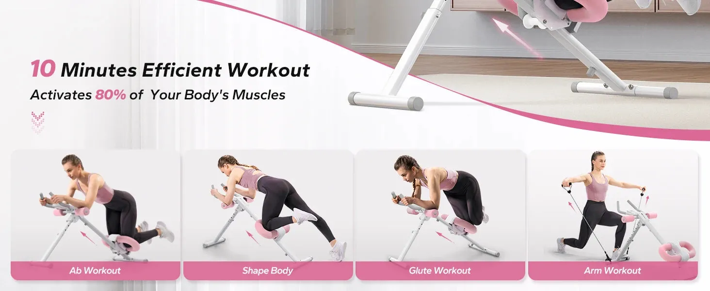MERACH Adjustable Ab Machine