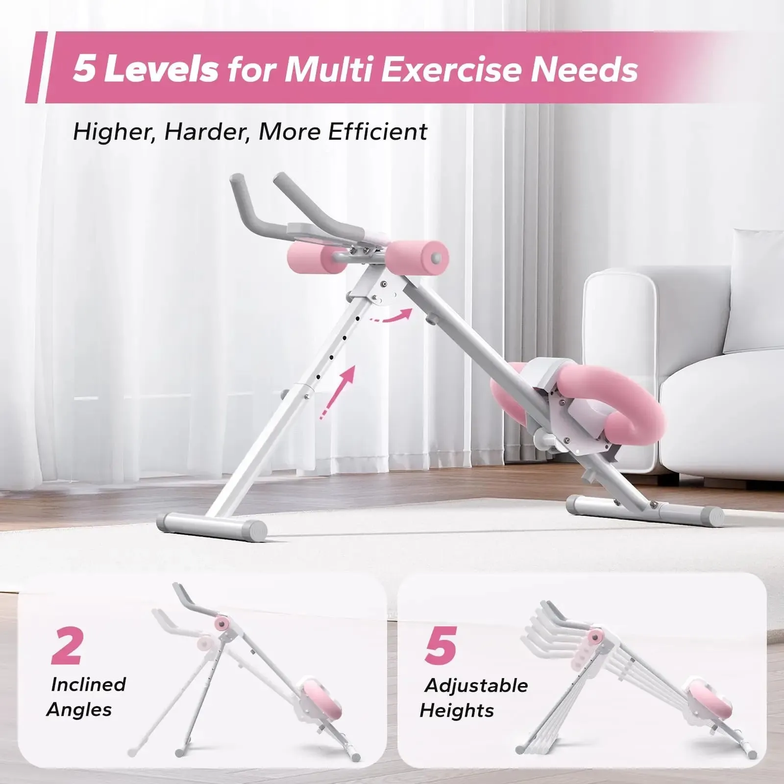 MERACH Adjustable Ab Machine
