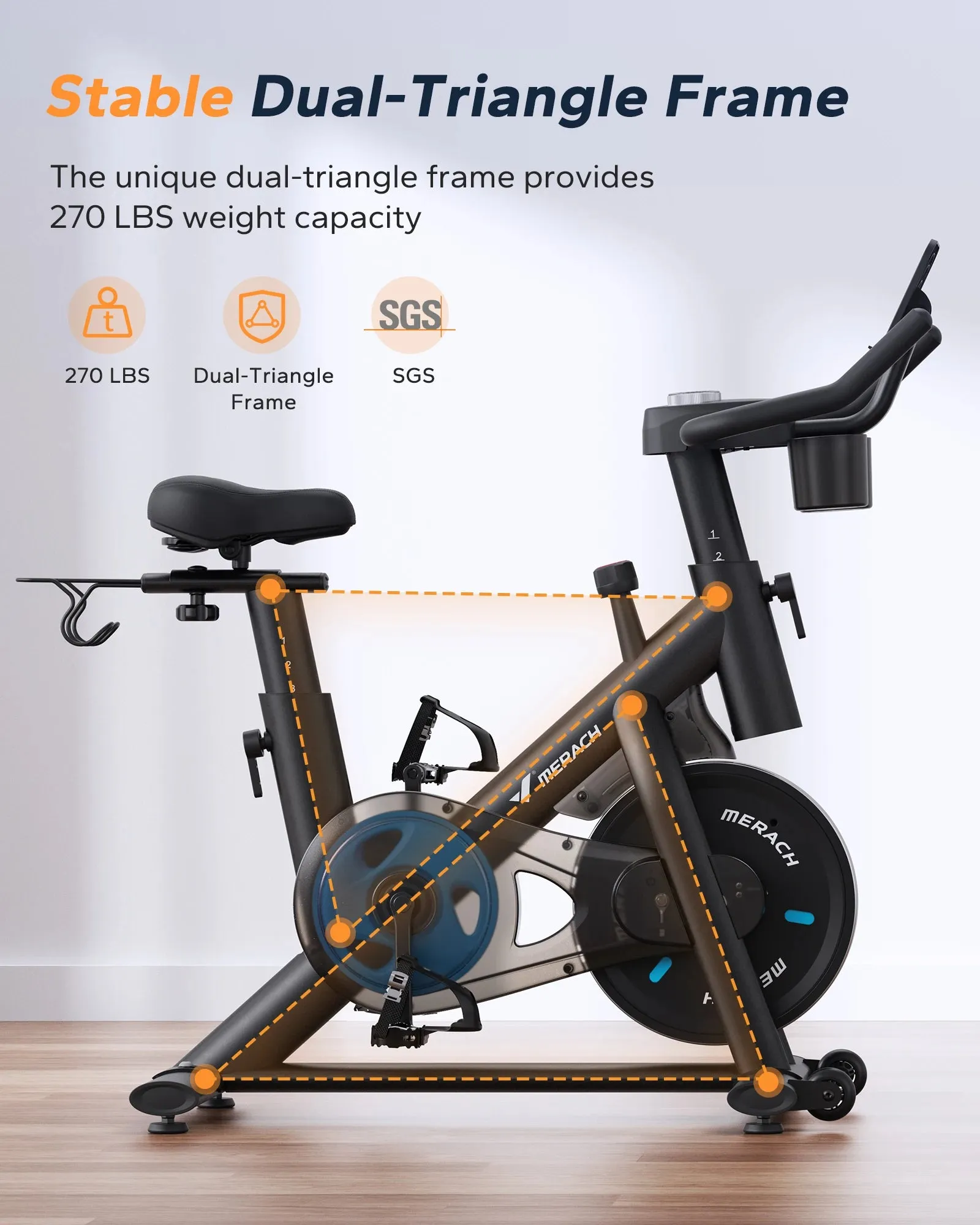 MERACH Exercise Bike