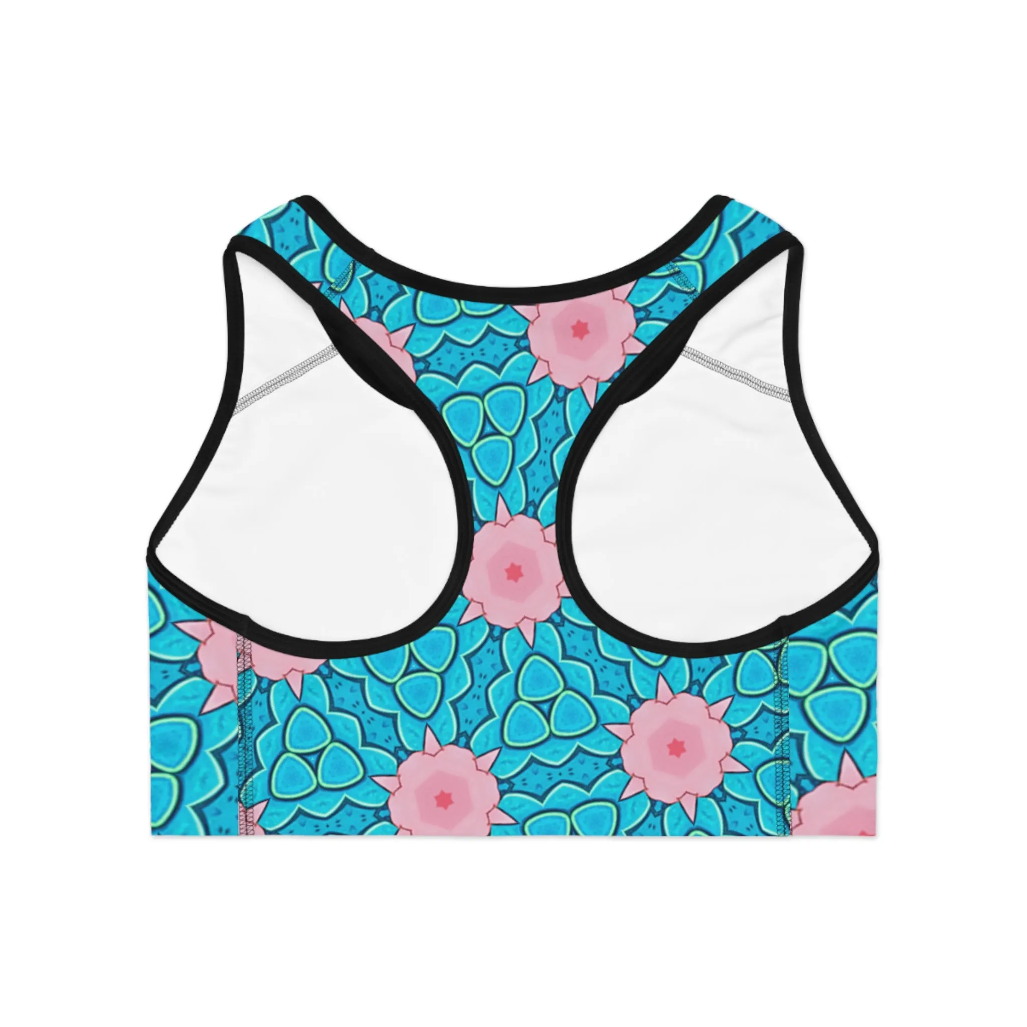 Mermaids Garden Sports Bra for Active Women - Stylish & Comfortable Workout Gear