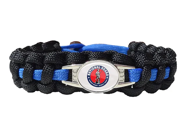 National Guard Paracord Survival Bracelet