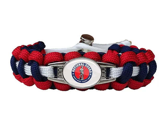 National Guard Paracord Survival Bracelet