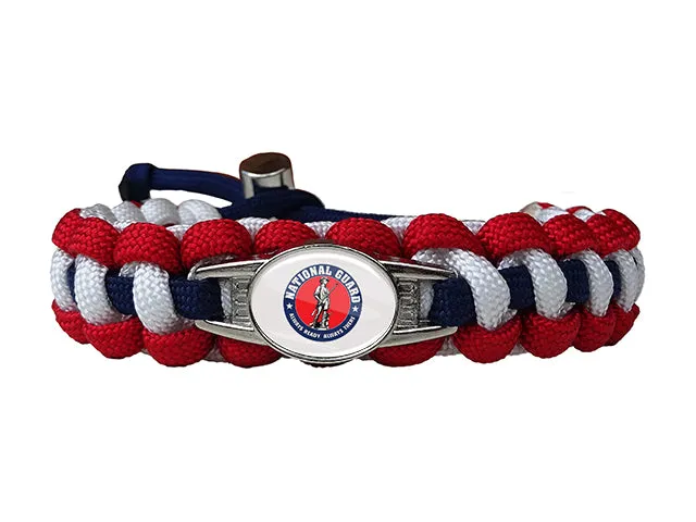 National Guard Paracord Survival Bracelet