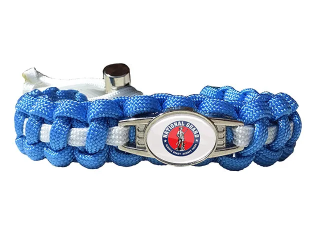 National Guard Paracord Survival Bracelet