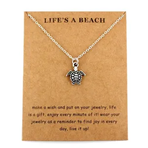 Necklace - Turtle or Wave