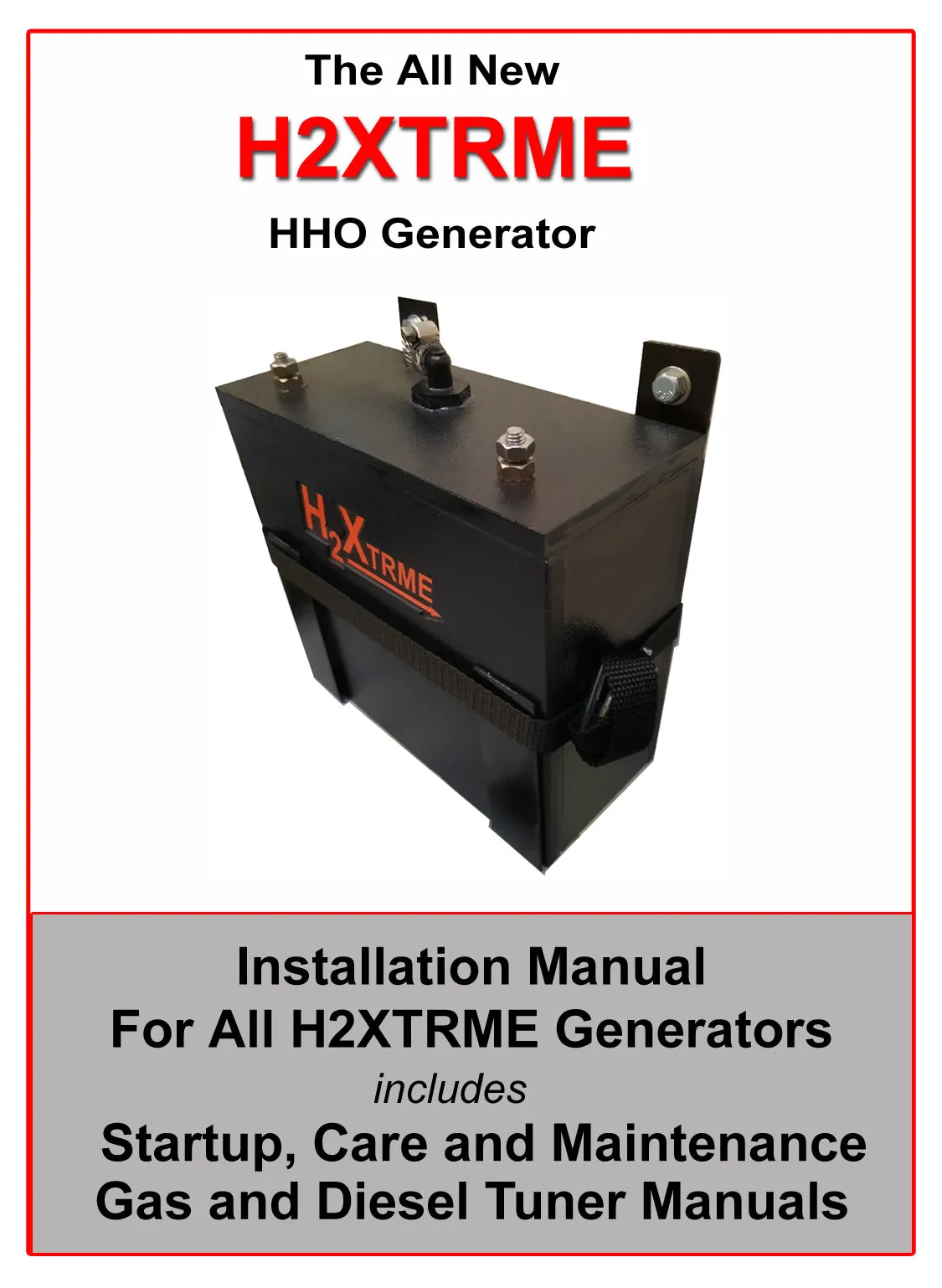 NEW! H2XTRME HHO KIT for LARGE engines from 6.8 liters to 12 liters