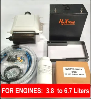 NEW! - H2XTRME HHO KIT for MEDIUM size engines from 3.8 liters to 6.7 liters
